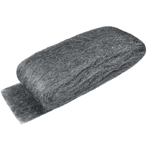 RAKSO Stahlwolle Sorte 5 Grob, 200g Banderole für Schleifarbeiten und Reinigung.