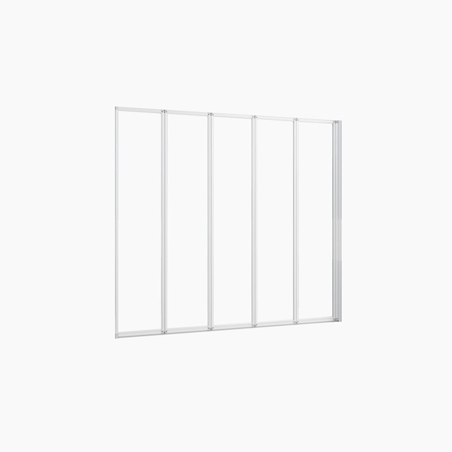 Duschparadies 120 x 140cm Badewannenaufsatz 5tlg Faltwand 4mm ESG Sicherhei günstig online kaufen