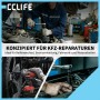 Mechaniker nutzt CCLIFE Schlagschrauber Nüsse Set für Kfz-Reparaturen, Reifenwechsel und Motorarbeiten. 18-tlg. 1/2 Zoll.