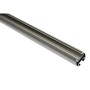 Gardinia Chicago Gardinenstange, Edelstahloptik, 20 mm Durchmesser, mit Innenlauf.