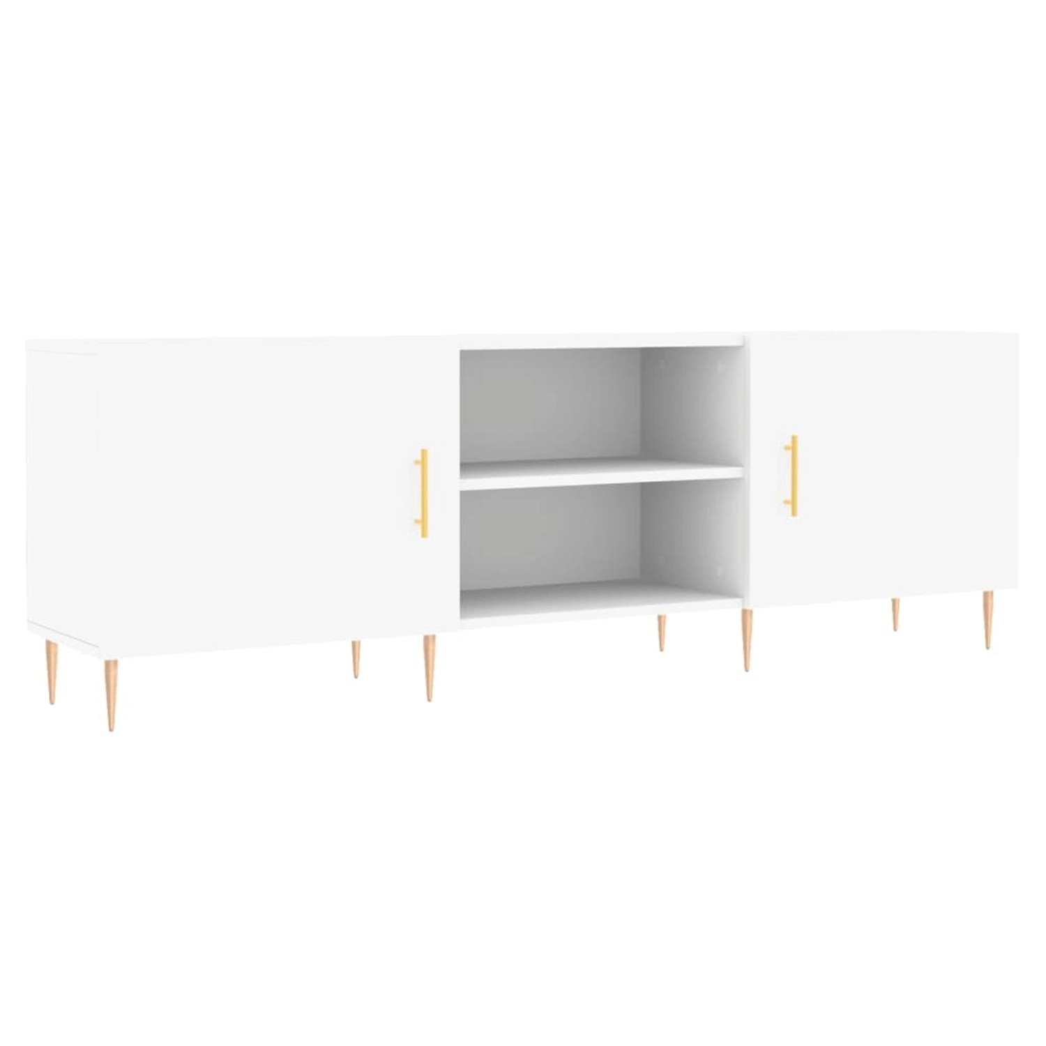 vidaXL TV-Schrank Weiß 150x30x50 cm Holzwerkstoff 829084 günstig online kaufen