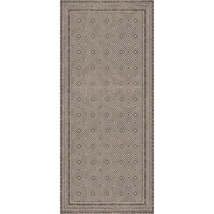 Teppichläufer Smuq Stockholm, 67x150 cm, mit Rautenmuster für Innen- und Außenbereiche.