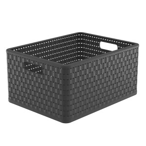 Rotho Korb Country A4+ Anthrazit 28 l