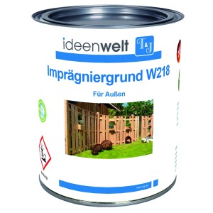 Dose T & J Imprägniergrund W218 farblos für Zäune und Sichtschutz im Außenbereich.