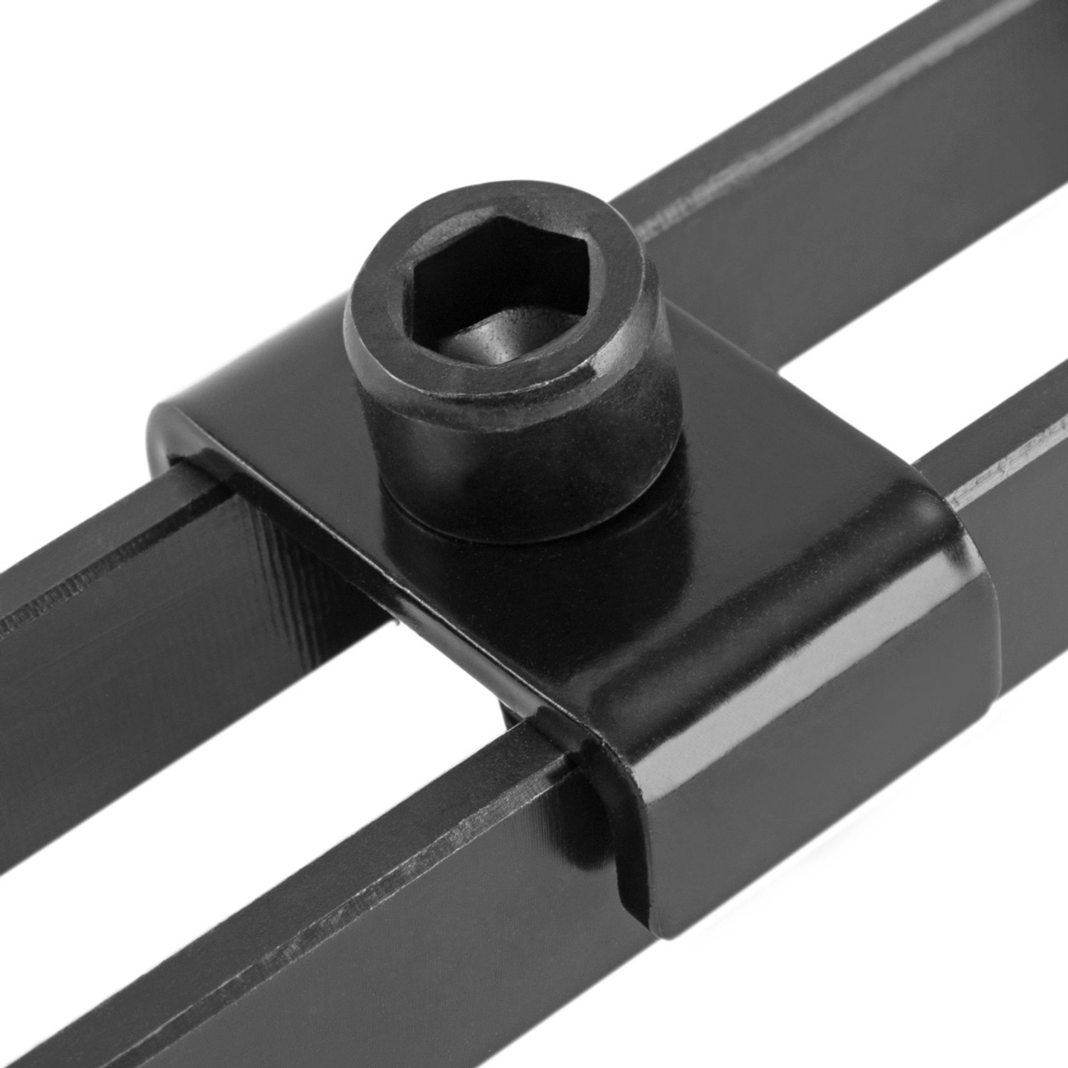 STAHLWERK Anschlag für Schweißtische D22 Lochsystem, variable Befestigungslösung.