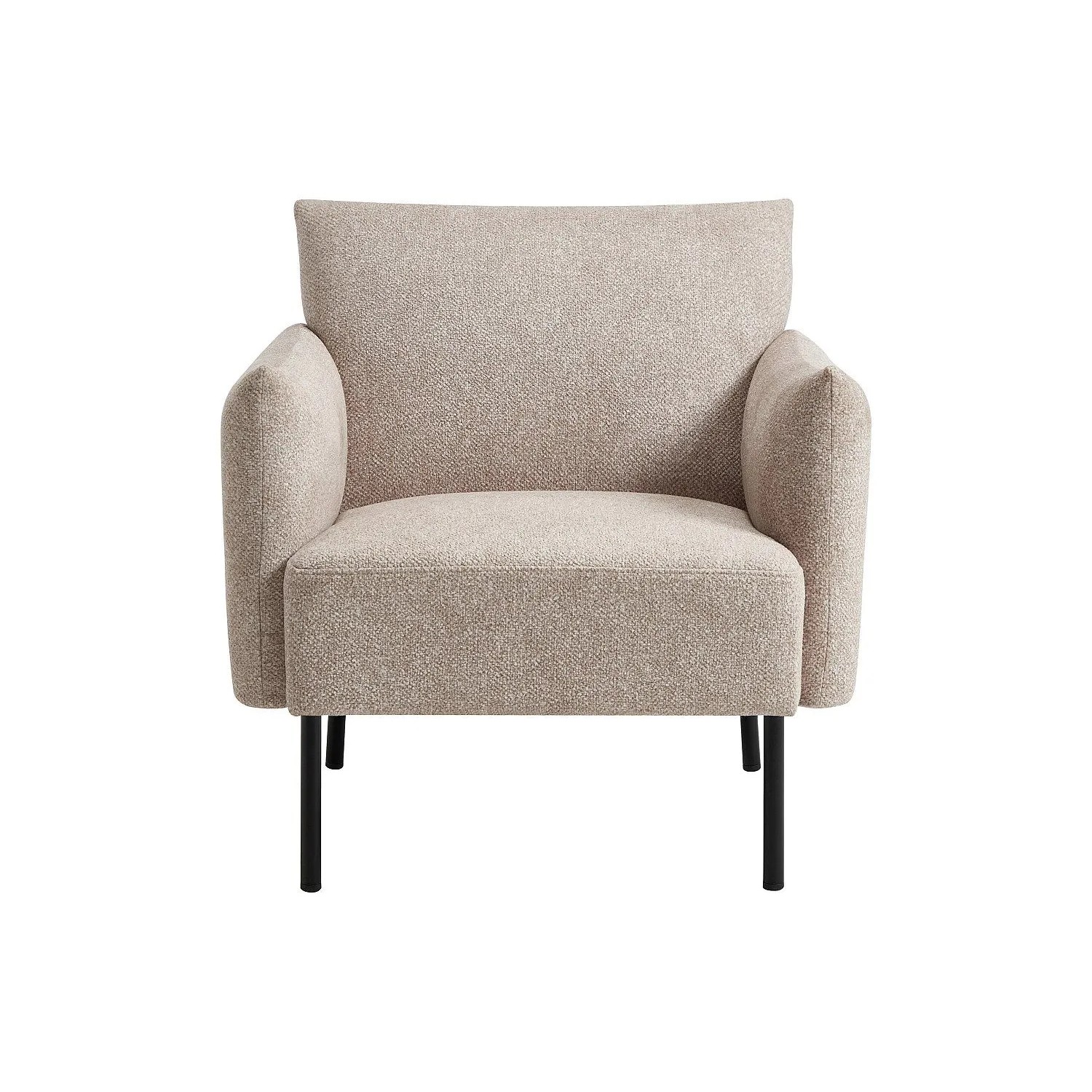 Vente-unique Sessel Mit Gerader Rückenlehne Geraldia Beige 78 cm