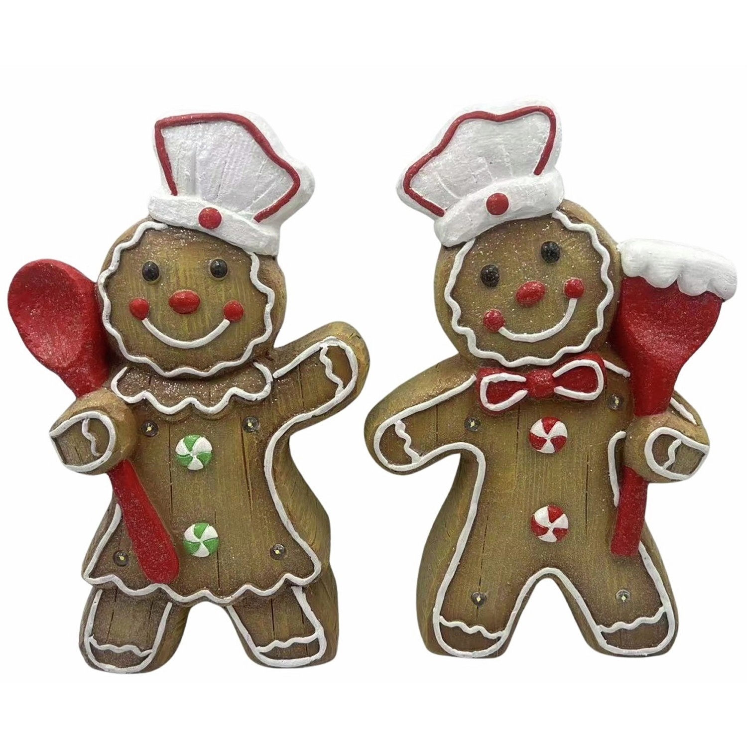 Boltze Figur Nelly 23,5 cm x 11 cm x 35 cm Braun 2-fach sortiert