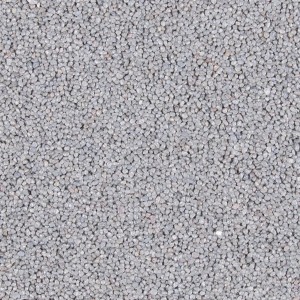 Terralith Buntsteinputz Mosaikputz 1mm Grau, Nahaufnahme der Struktur.