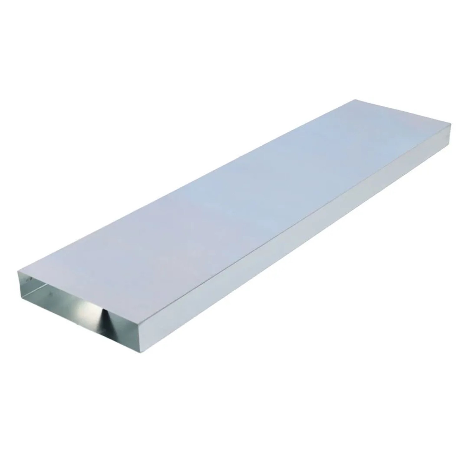 Subtiel Flachkanal 250 x 50 mm Mit Mittelsteg Länge 100 cm