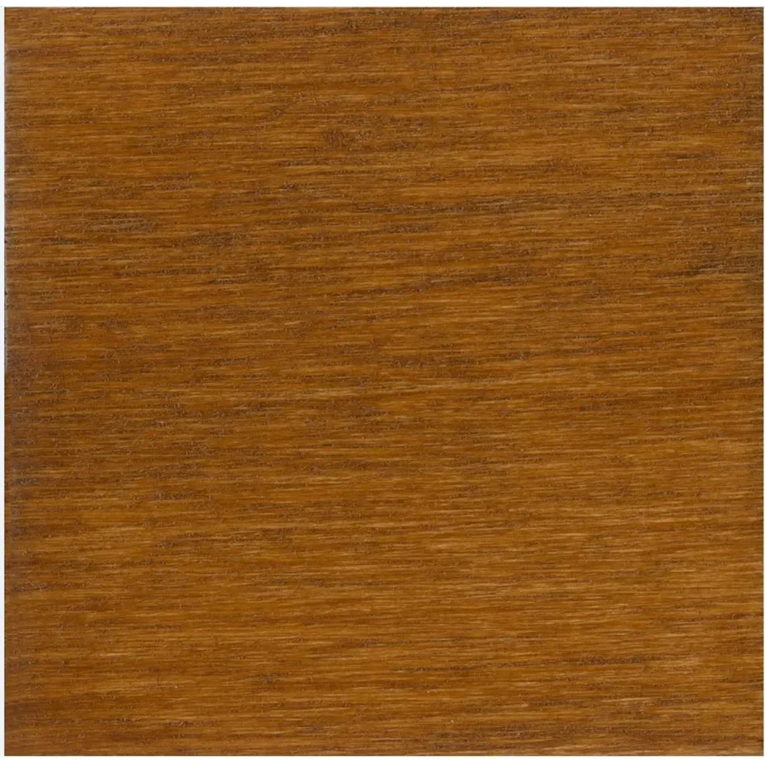 Holzoberfläche in Teak, behandelt mit OBI Hybridlasur Premium. Holzlasur für Innen und Außen.