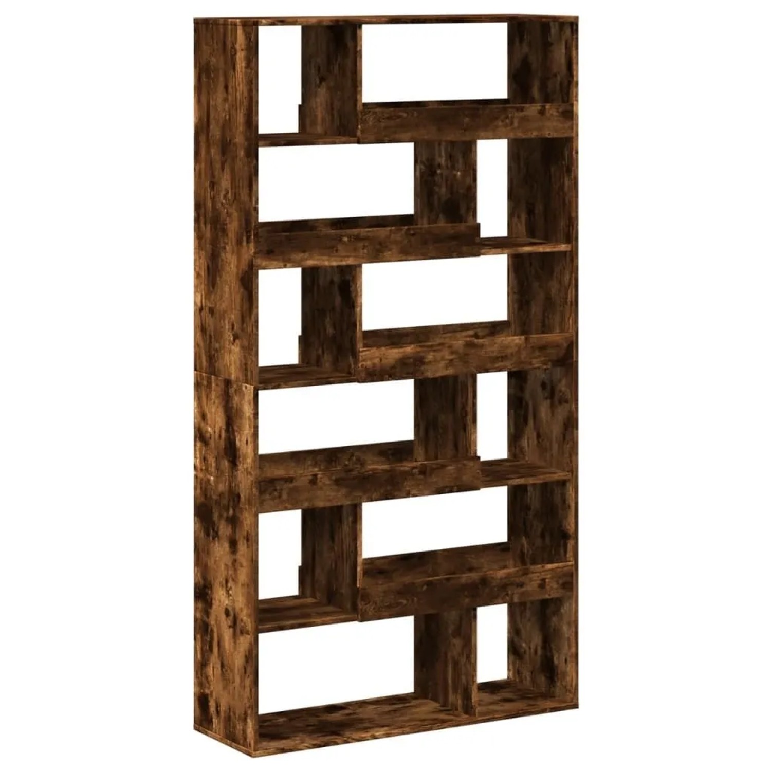 vidaXL Raumteiler Räuchereiche 100x33x187,5 cm Holzwerkstoff 3309505
