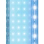 Juwel LED Blue 742mm Aquarium Beleuchtung, blaue Röhre in Verpackung mit Fischen.
