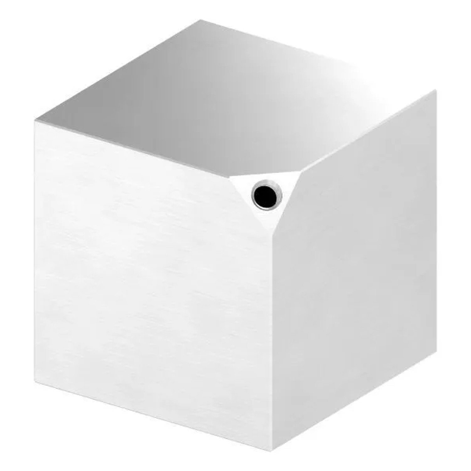 FeNau Würfel 80x80 mm Mit Gewinde M8 V2A