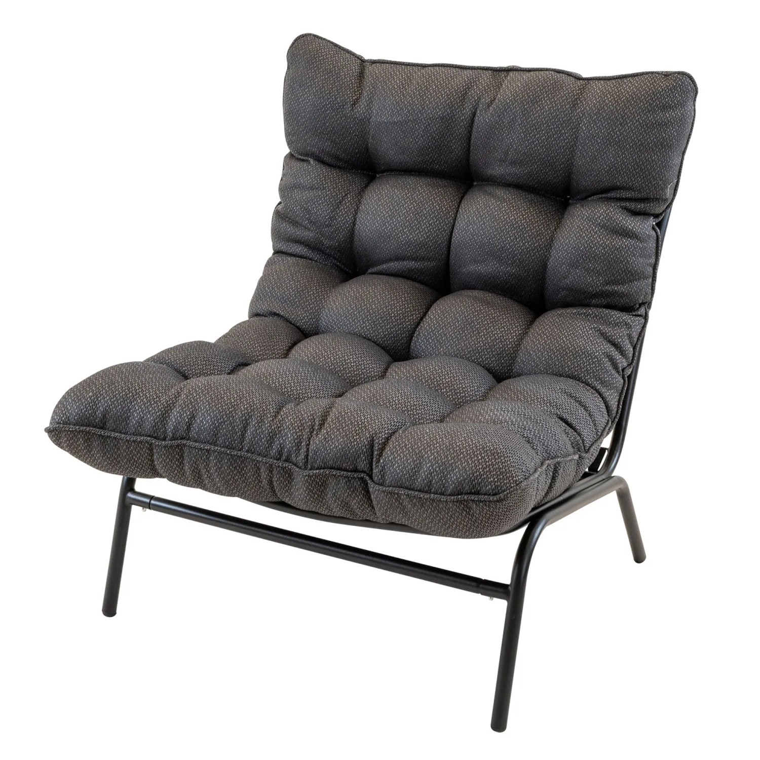 Lesli Relaxsessel Zenzi 70 cm x 86,5 cm x 77,5 cm Schwarz