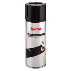 Hama Druckgasreiniger 400ml zur Reinigung von Computern und Multimedia-Geräten.