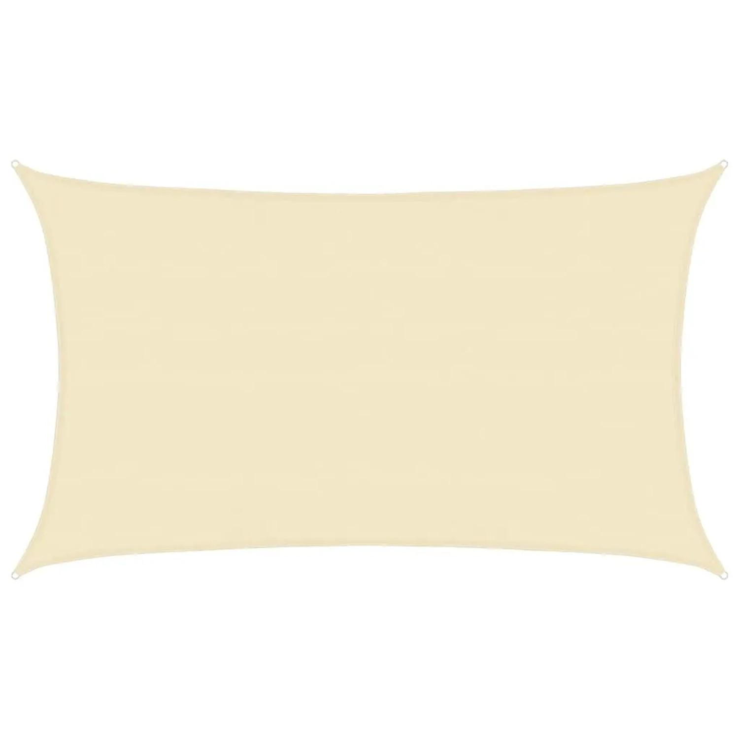 Furnicato Sonnensegel 160 G M² Creme 5x8 M Hdpe