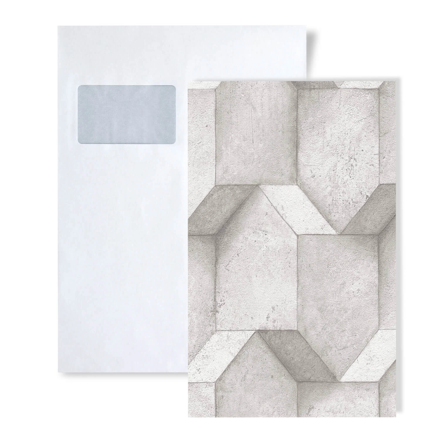 PROFHOME 1 MUSTERSTÜCK S-388274-GU DIN A4 MUSTER der Geometrischen Tapete günstig online kaufen
