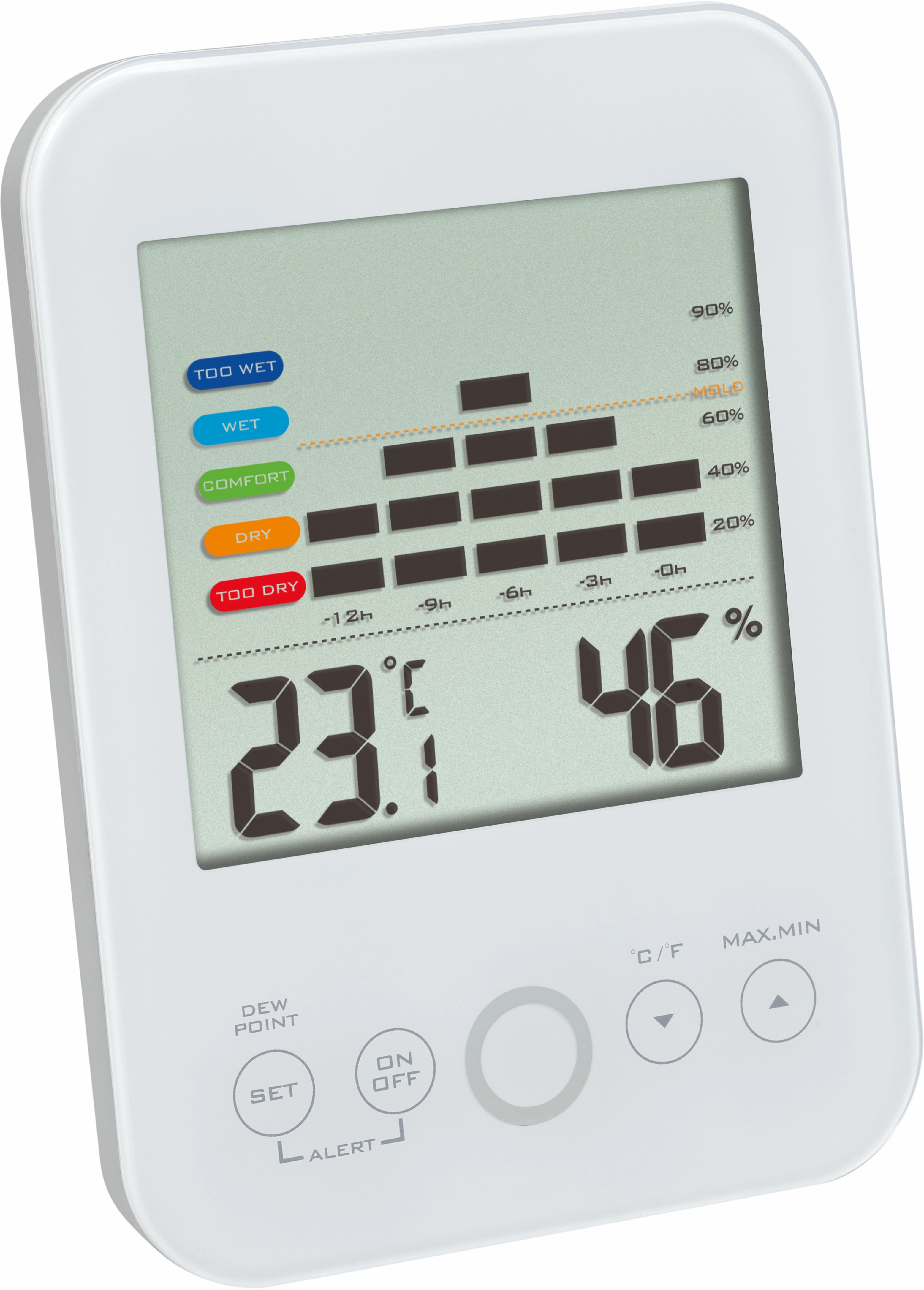 TFA Digitales Thermo-Hygrometer Weiß kaufen bei OBI