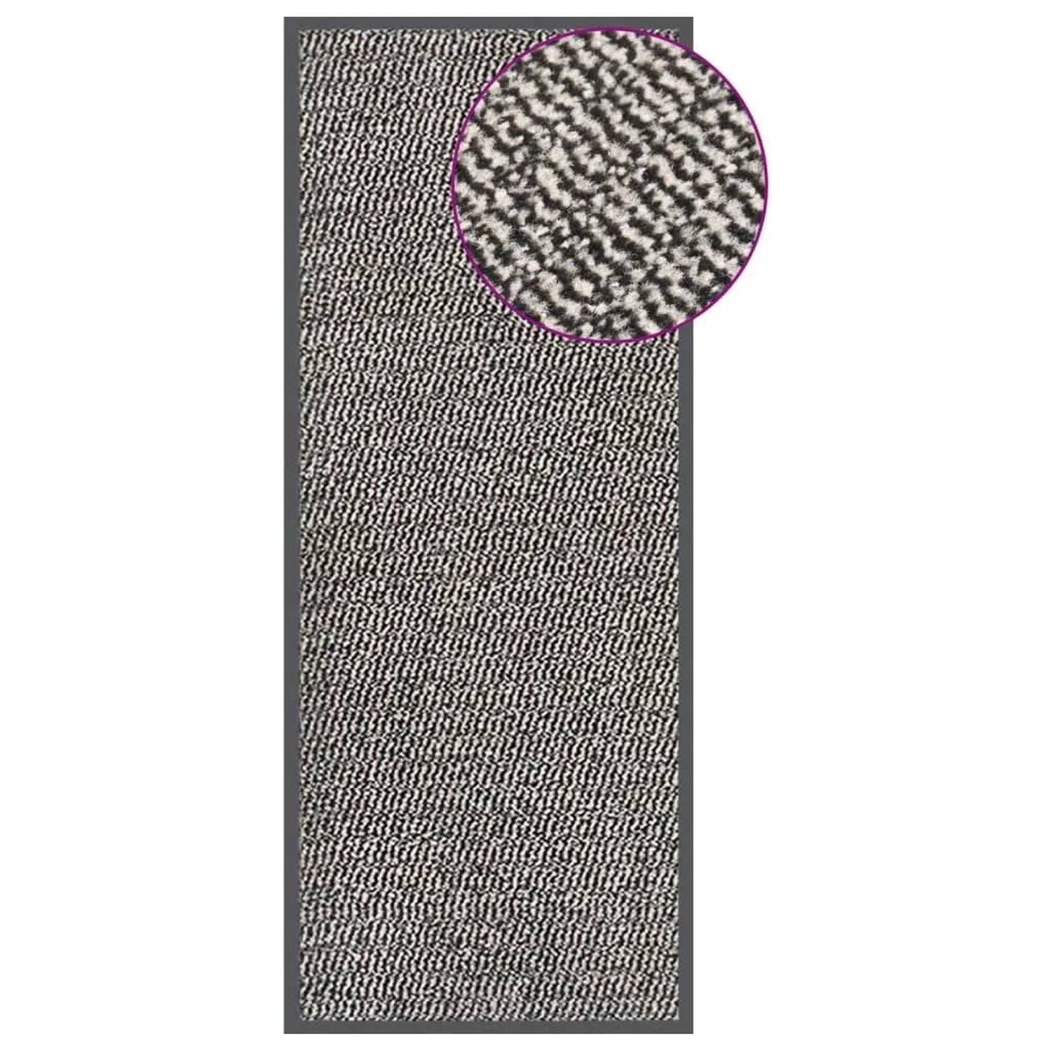 vidaXL Fußmatte Getuftet 60x150 cm Hellbraun 326945