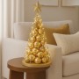 MCW Deko-Baum O91 Metall 60cm Goldfarben_3