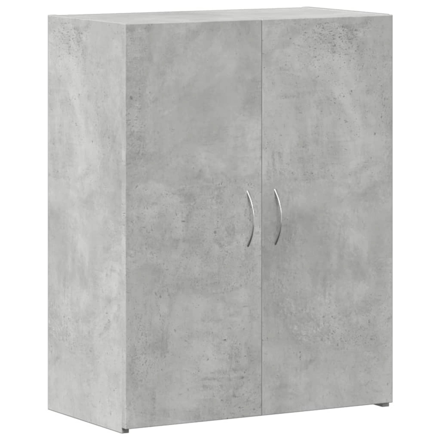 vidaXL Aktenschrank Betongrau 60x32x77,5 cm Holzwerkstoff günstig online kaufen