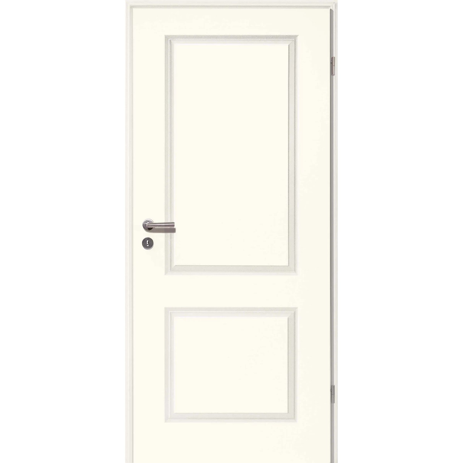 Zimmertür Brillant Classic 4002 ähnl. RAL 9010 73,5 cm x 198,5 cm Anschlag R