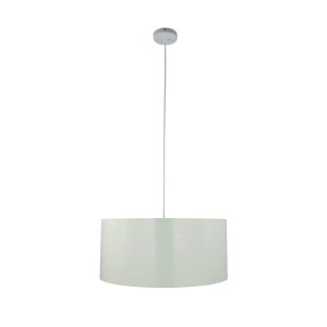 EASYLIGHT Hängelampe Rund Ø 55 cm Stoff Velours Optik In Creme Gold E27