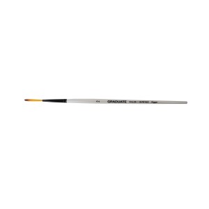 Daler-Rowney Aquarellpinsel Größe 2, Synthetik, ideal für feine Linien in der Aquarellmalerei.