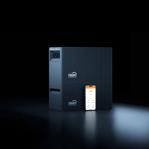 TSUN TSOL-DCU2000Lite Solarspeicher 2,01 kWh LiFePO4 Solarakku für PV Systeme Balkonkraftwerk 6000 Zyklen Batterie