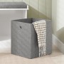 SoBuy Schuhbank mit Sitzfläche und 2 Schubladen Holz Weiß FSR66-HG_5