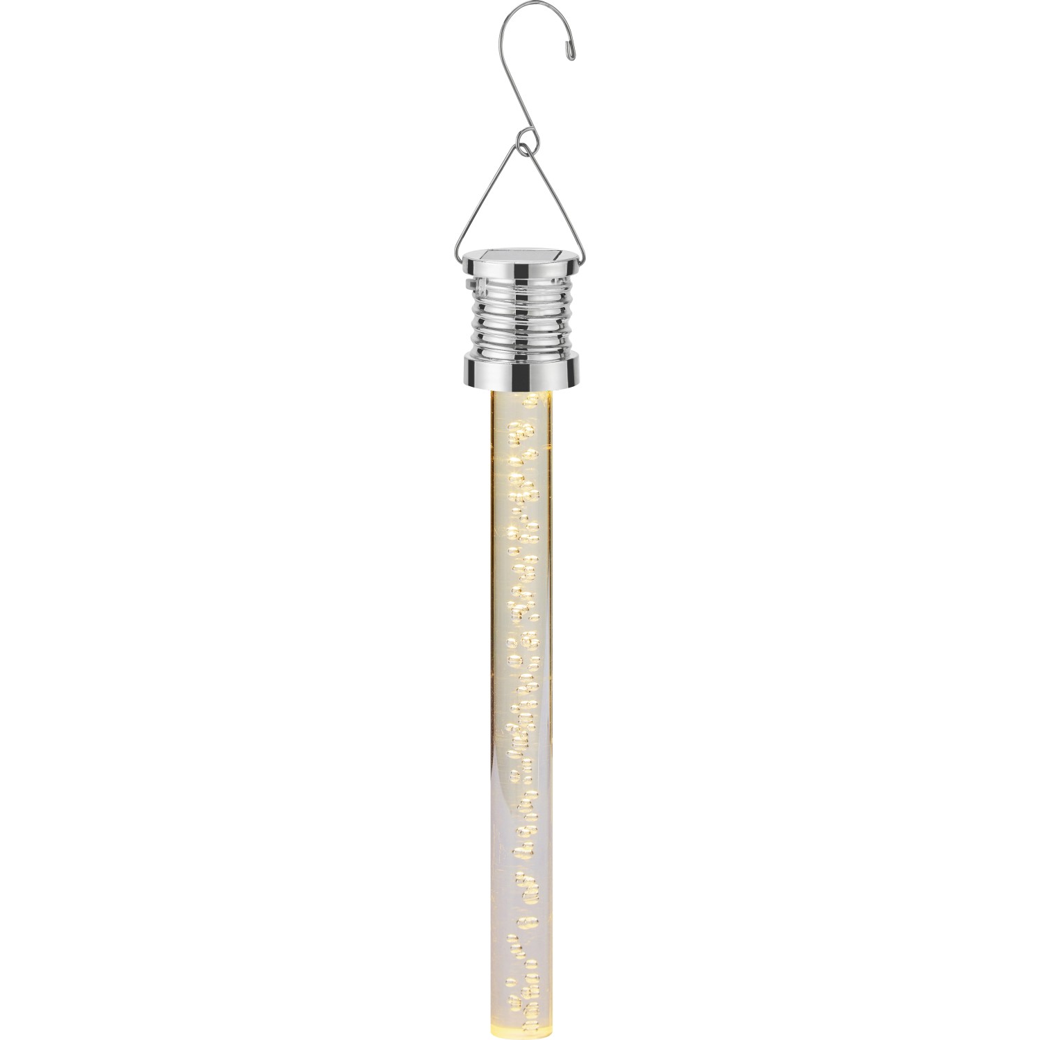 Solar-Hängeleuchte Stab LED Warmweiß Ø 3 cm x 22 cm günstig online kaufen