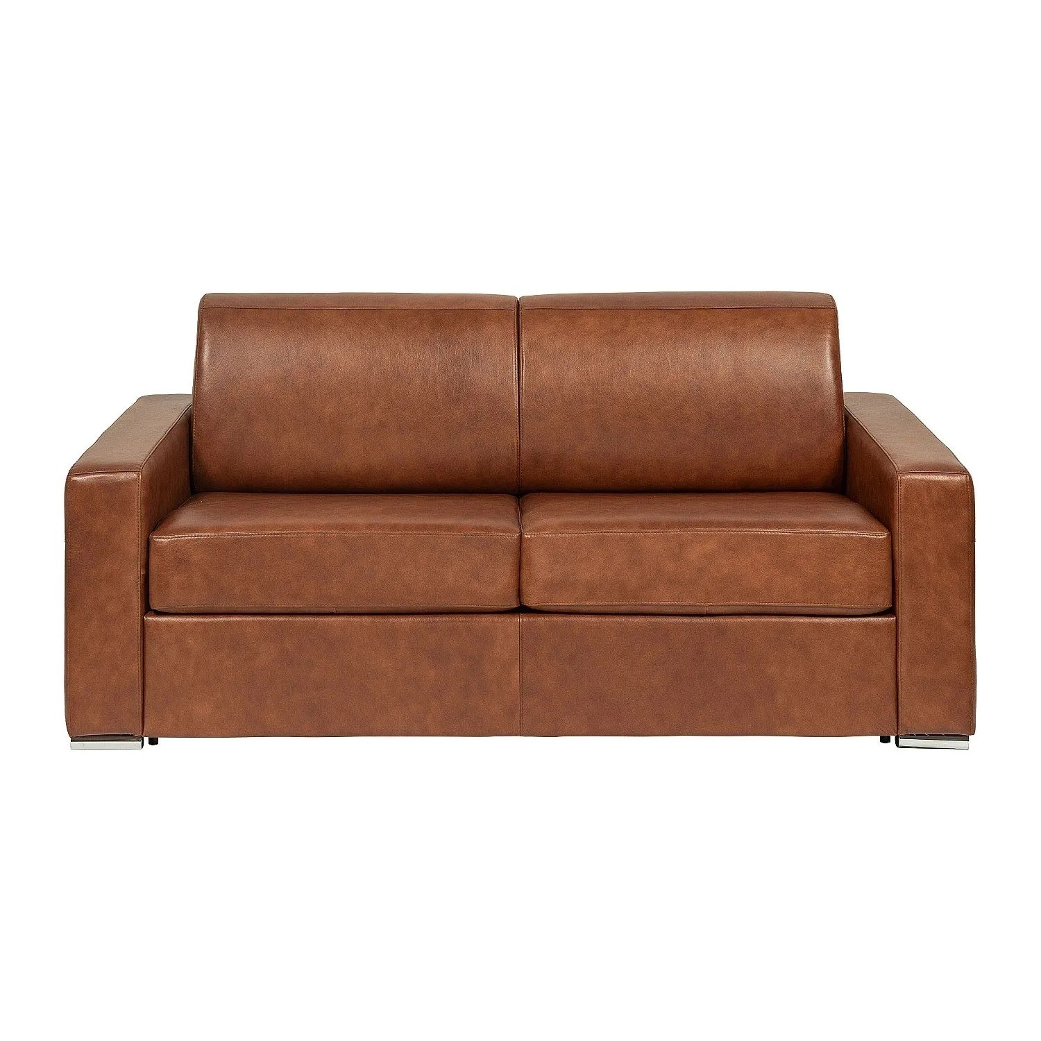 Vente-unique Schlafsofa Calito Braun 194 cm