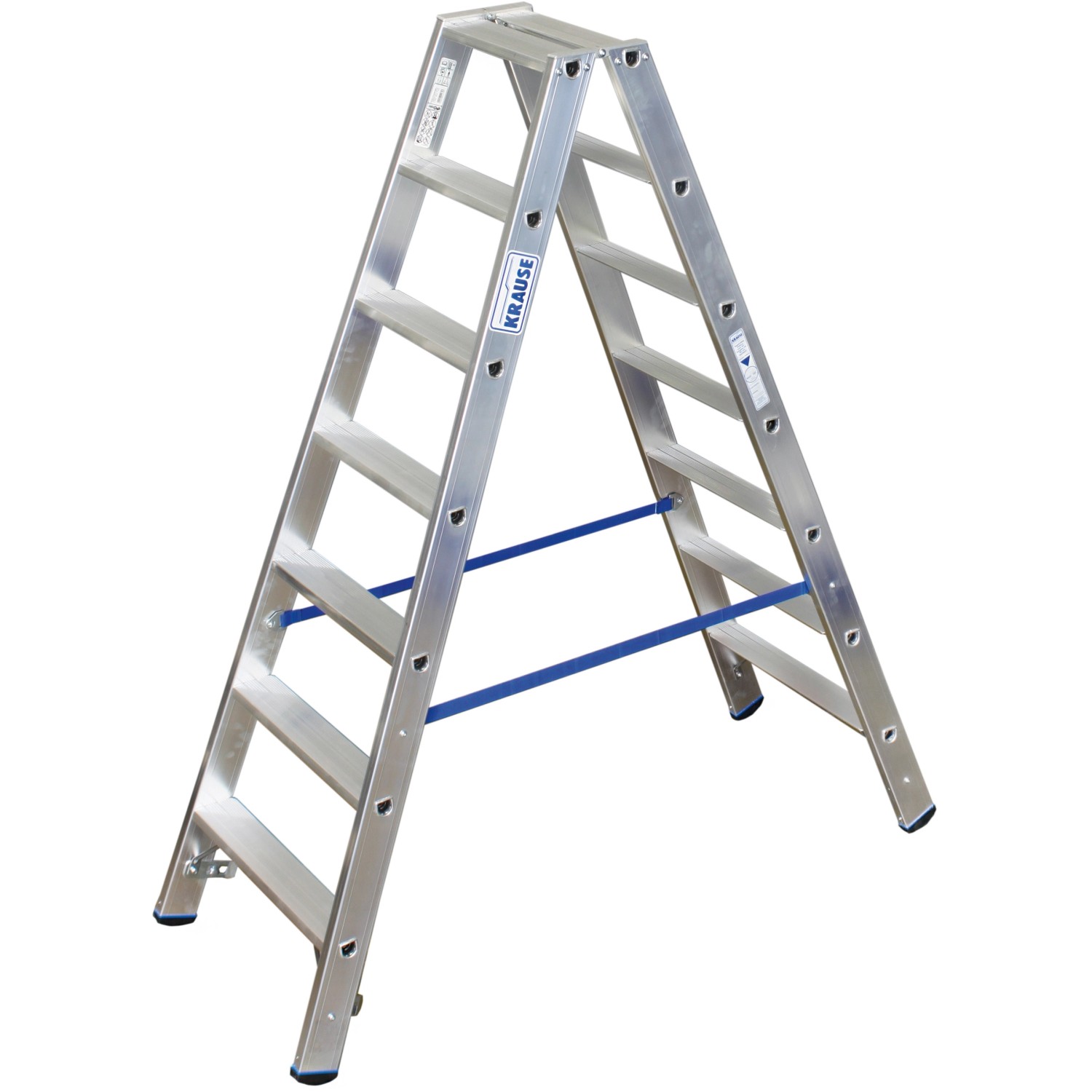 Krause Stabilo Stufen-Doppel-Leiter 2 x 7 Stufen