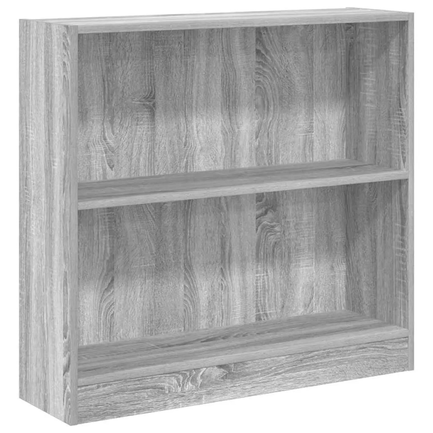 vidaXL Bücherregal Grau Sonoma 80x24x76cm Holzwerkstoff 857831 günstig online kaufen