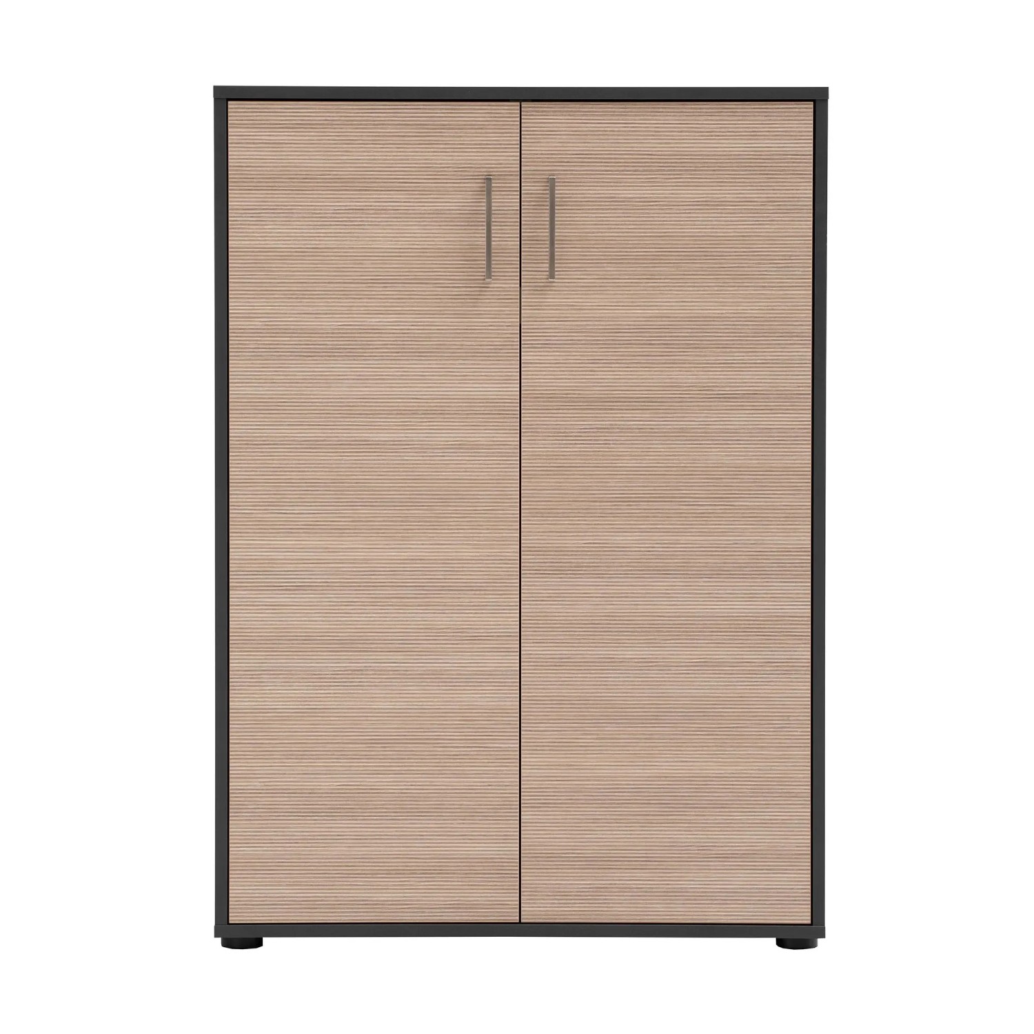 Schildmeyer Highboard Metz Drehtür 113,4 cm x 80,1 cm x 38,2 cm Anthrazit