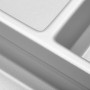 Detailaufnahme: SOTECH ORGA-BOX VI Besteckeinsatz für Küchenschubladen.