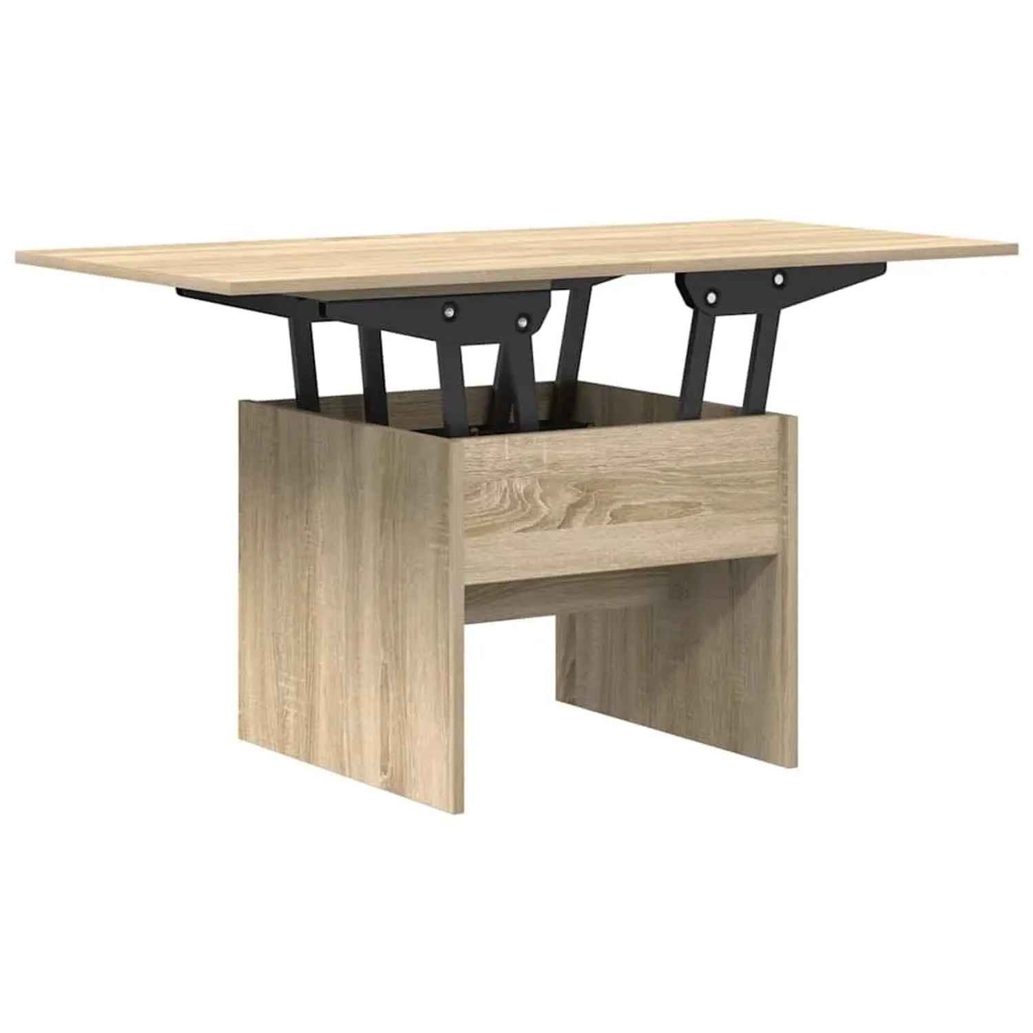 vidaXL Couchtisch Sonoma-Eiche 55 x 54,5 x 45 cm Holzwerkstoff 887411 günstig online kaufen