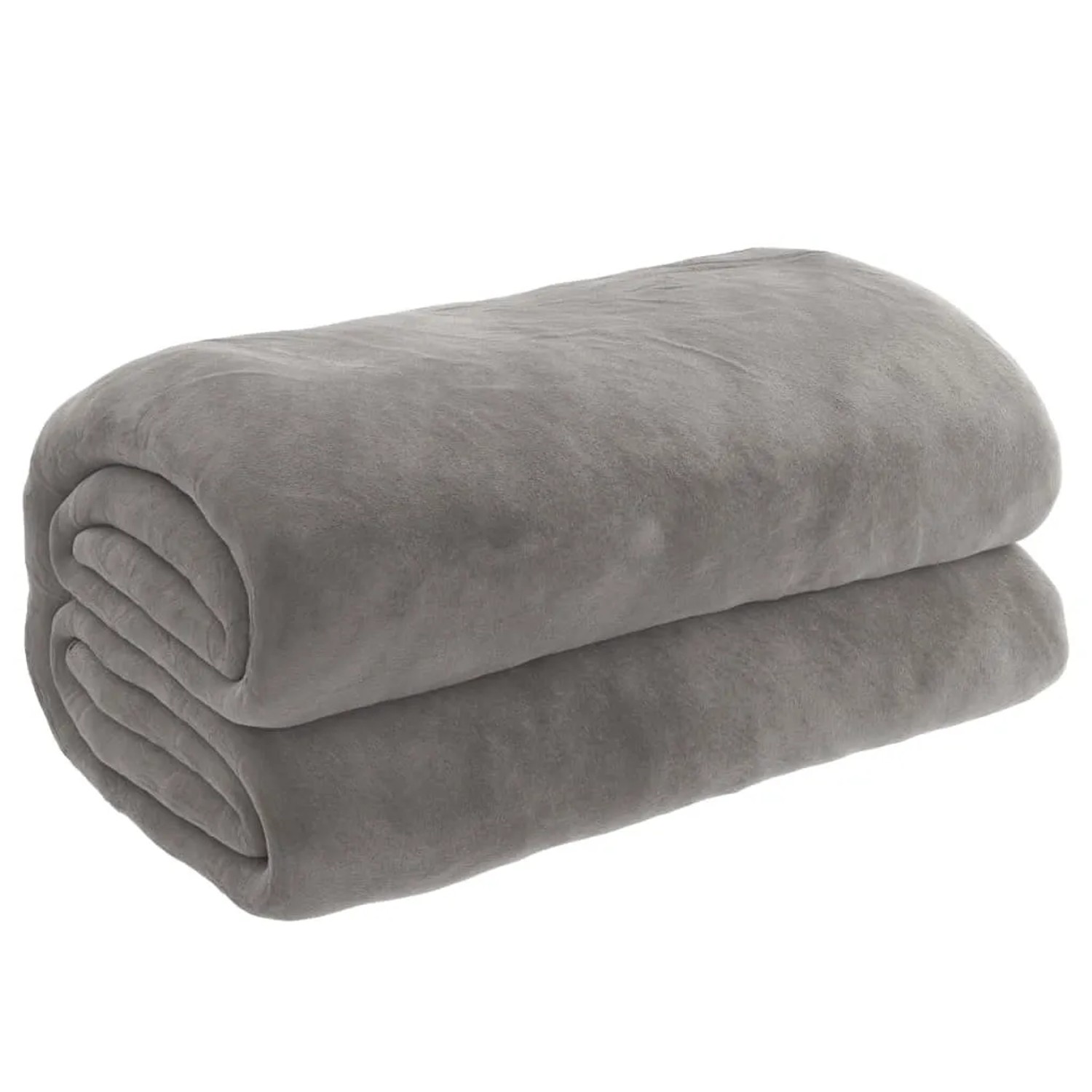 vidaXL Gewichtsdecke mit Bezug Grau 120x180 cm 5 kg Stoff