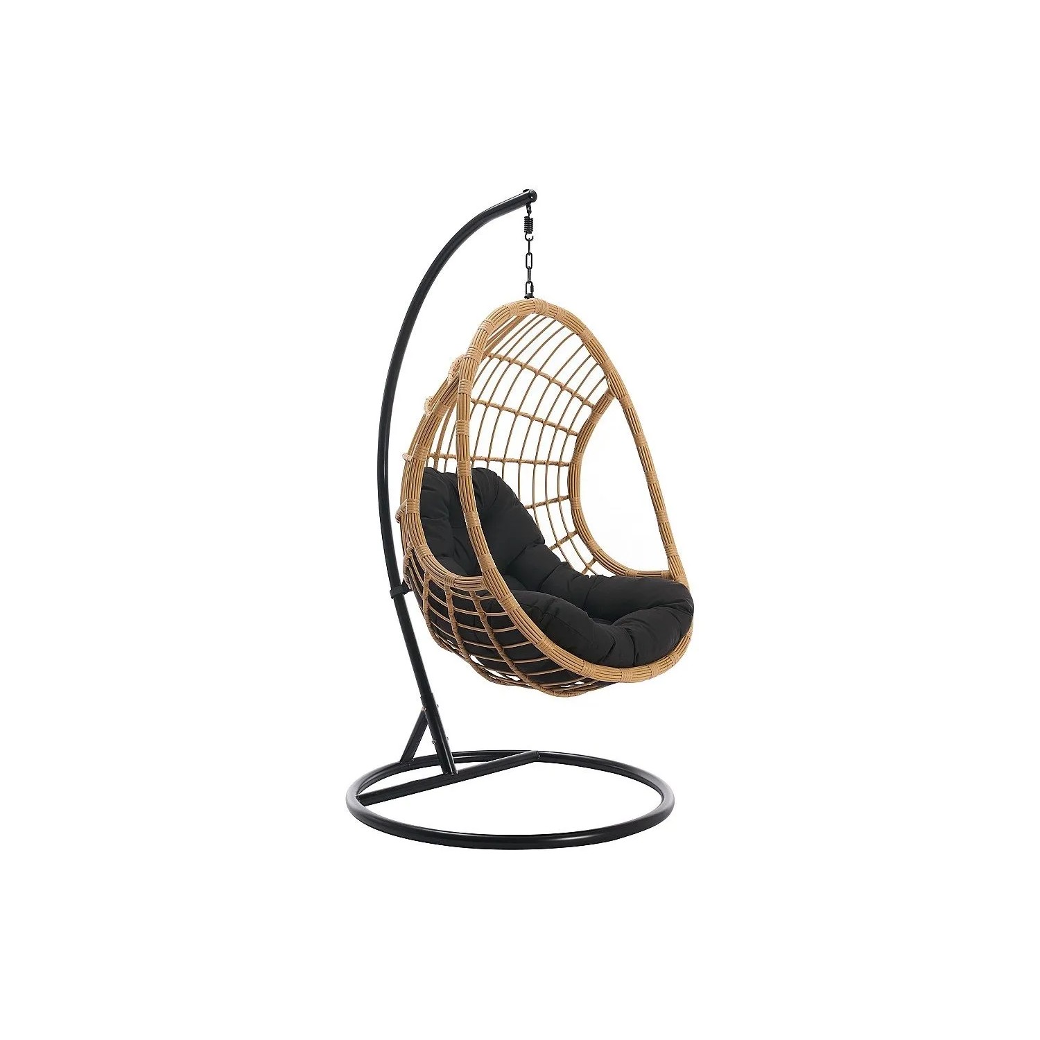 Vente-unique Hängesessel Zalo Naturfarben Hell 105 cm