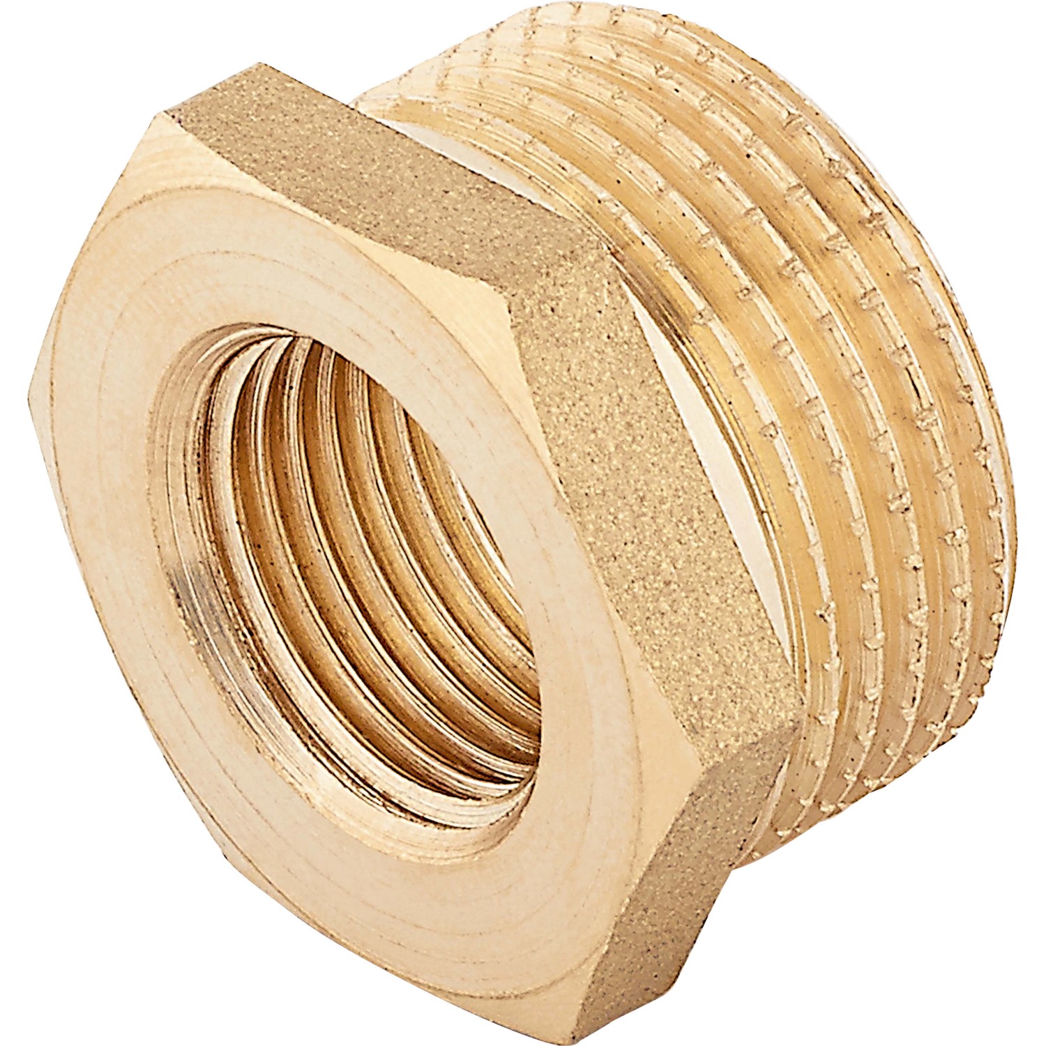 Gewinde-Reduzierstück 14,9 mm (Rp 3/8) x 26,4 mm (R 3/4) Messing