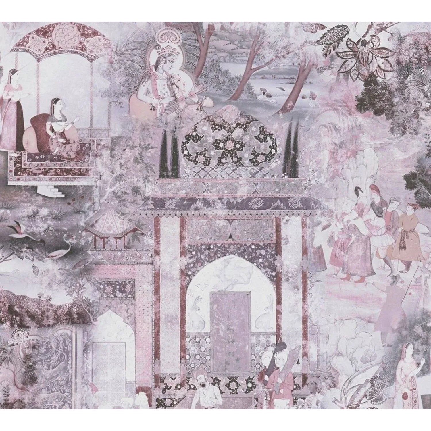 Tadessi Tapete Vintage M1-No.1701 Vliestapete in Rosa