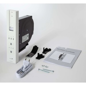 Schellenberg RolloDrive 105 Standard Rollladenantrieb mit Zubehör und Anleitung.