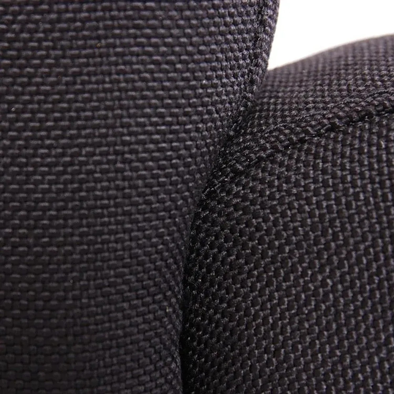 MCW Esszimmerstuhl Littau 4er-Set Textil Schwarz Dunkle Beine