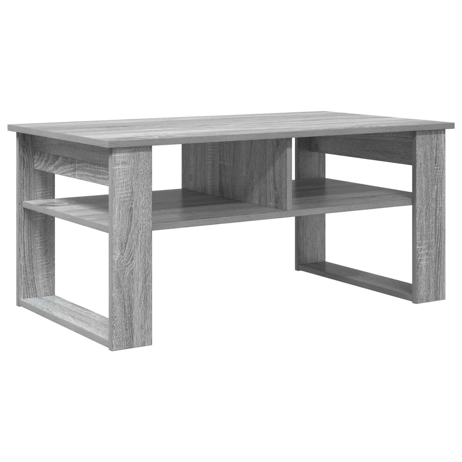 vidaXL Couchtisch Graues Sonoma 96 x 54 x 44 cm Holzwerkstoff 8000153