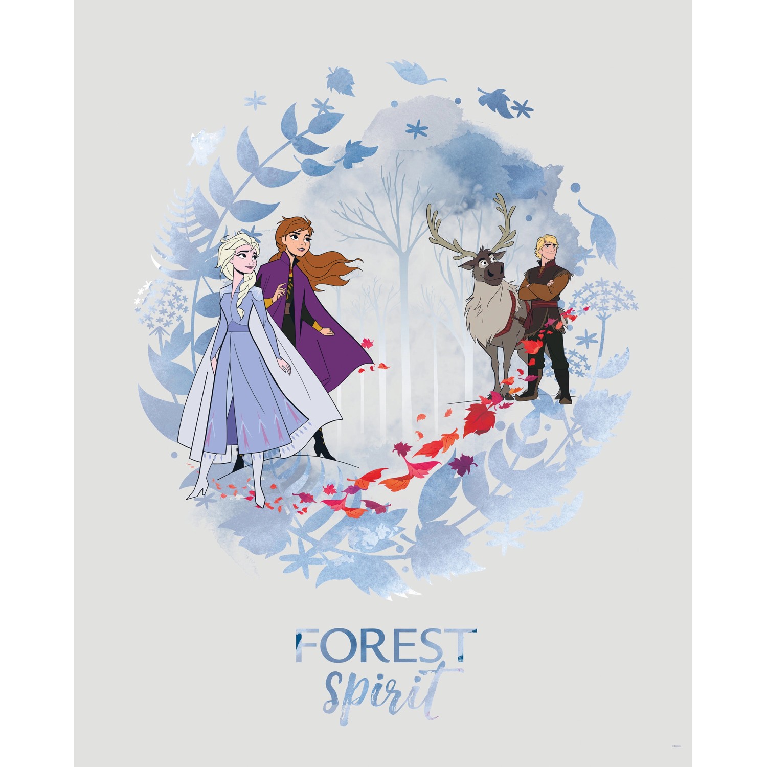 Komar Poster "Frozen Spirit", Disney, (1 St.), Kinderzimmer, Schlafzimmer, günstig online kaufen