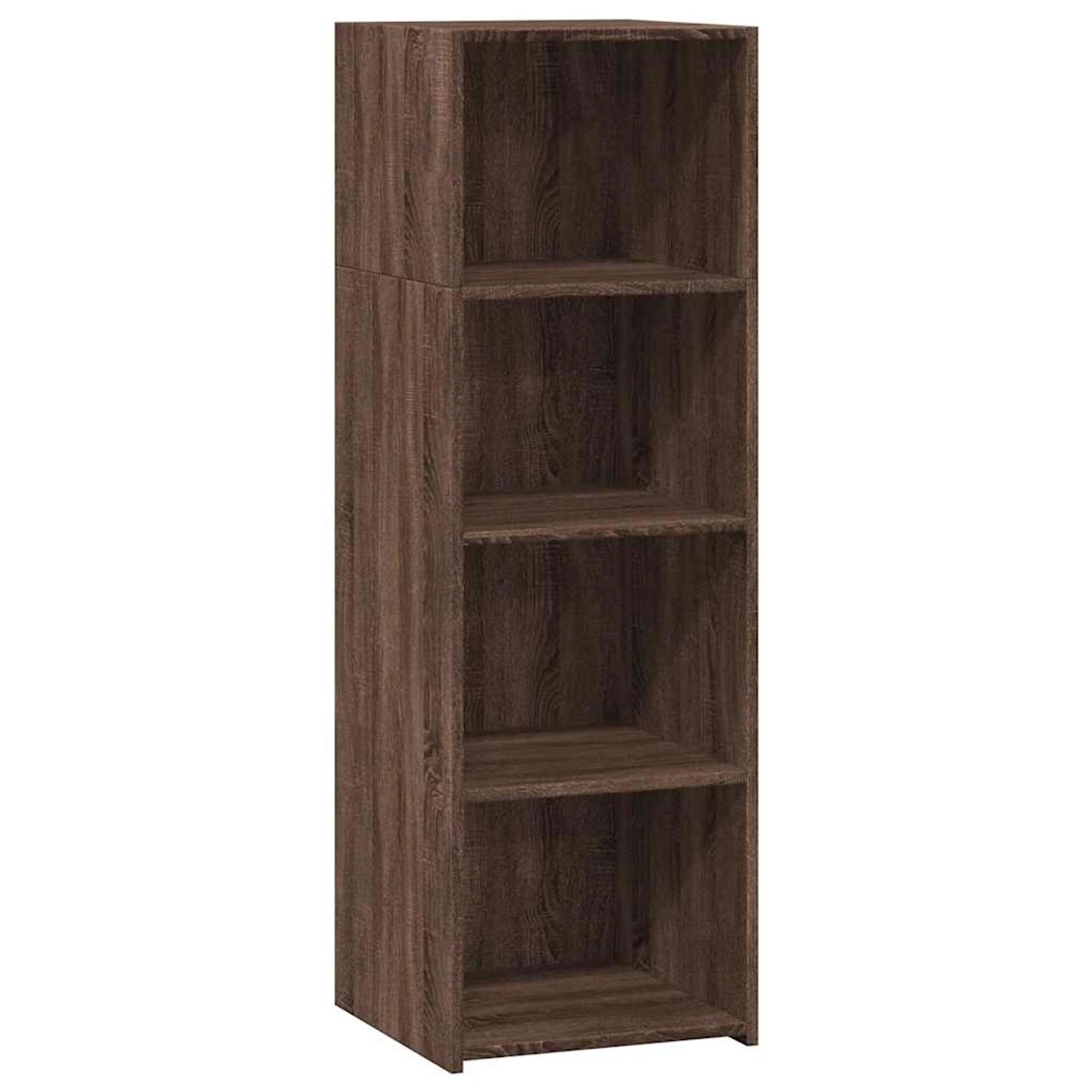 vidaXL Highboard Braun Eichen-Optik 40x41x124 cm Holzwerkstoff 846389