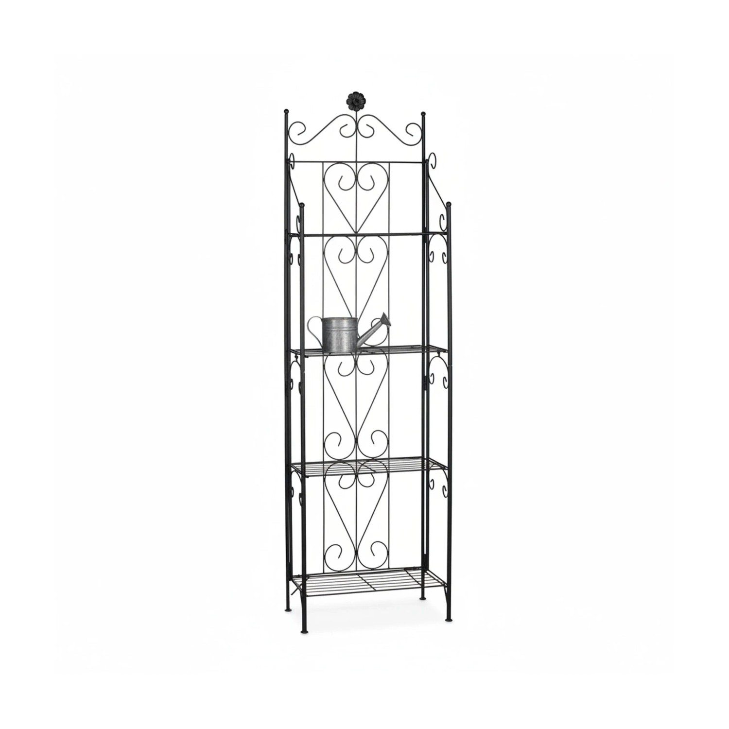 Relaxdays Blumenregal Metall Klappbar 157 cm x 44 cm x 24 cm 5,2 kg