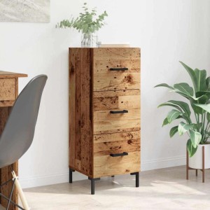 vidaXL Sideboard Altholz 34,5 x 34 x 90 cm Holzwerkstoff 881558