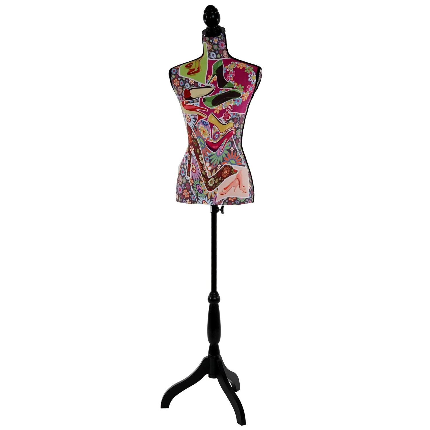 MCW Schneiderpuppe T222 Torso Weiblich Fiberglas High Heels