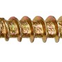 Gelb verzinkte LUX Spanplattenschraube 5x25 mm mit Senkkopf und PZ-Antrieb, 200 Stück